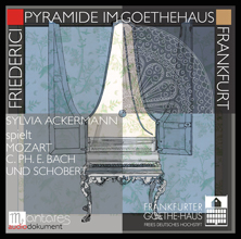 CD Friederici -Pyramidenflügel im Goethehaus Frankfurt mit Sylvia Ackermann