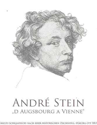 Andreas Matthäus Stein, genannt André Stein, Bruder von Nannette Streicher und Sohn von Johann Andreas Stein aus Augsburg