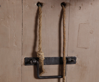 Balkzüge am Prozessionspositv im Claviersalon