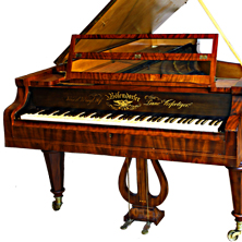 der Hammerflügel von Ignaz Bösendorfer, Wien 1847 im Claviersalon