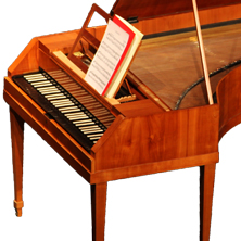 Fortepiano Süddeutschland um 1805 im Claviersalon