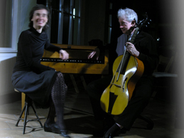 Gerhart Darmstadt und Sylvia Ackermann im Claviersalon