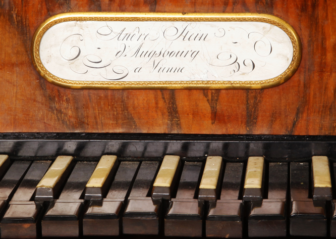 Signatur- Fortepiano André Stein, Wien um 1803