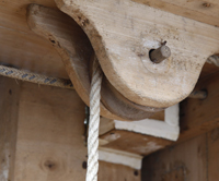 Umlenkrolle-Prozessionsorgel-Claviersalon