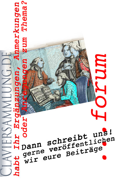 forum- Claviersammlung historische Tasteninstrumente Tafelklaviere Hammerflügel Hammerklavier Clavier Squarepiano Orphika